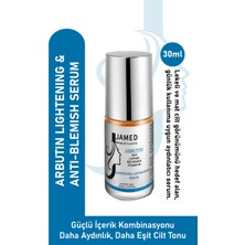 Jamed Beauty JAMED Leke Karşıtı Serum Aydınlatıcı ve Cilt Tonu Eşitleyici Anti Blemish Yüz Serumu 30 ml