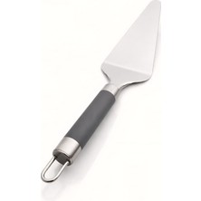 Perotti Paslanmaz Çelik Pasta Servis Spatulası – Kaymaz Tutma Saplı, Şık ve Dayanıklı Kek Servis Aparatı