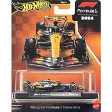 Hot Wheels Premium Formula 1 Yarış Arabası Tekli Paket HRV11 - JBM11 Mclaren Formula 1 Team (#4)
