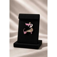 Mdm Style Köpek Figürlü Broş