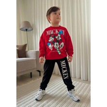 Hophop Çocuk Baskılı Alt Üst Takım-Erkek Çocuk