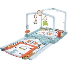 Fisher-Price Fisher Price 3'ü 1 Arada Sevimli Kulübe Jimnastik Merkezi, 0+, HJK45