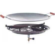 Gülsan Portatif Piknik Sacı 45 cm Hızlı Isınma Özelliği ile 1,50 mm Kalın Siyah Sac