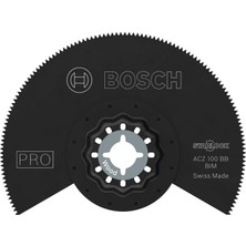 Bosch 1x Pro Acz 100 Bb Starlock Testere Ucu (Dolu Laminant Vinil, Pvc, Çivili Ahşap, Ø 100 Mm, Prof