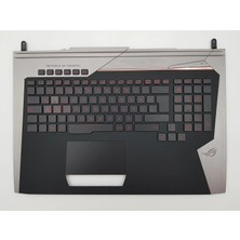 Retro Asus Rog G752V Klavye Kasa Siyah Işıklı