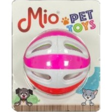 Motto Ticaret Renkli Top Kedi Oyuncağı Zilli 5 cm