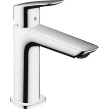 Hansgrohe Logis Fine Modern 1 Kulplu 1 Delikli 7 Inç Uzun Banyo Lavabo Bataryası Krom, 71253001