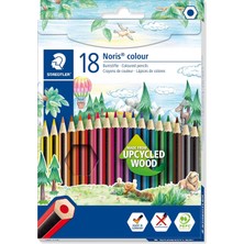 Staedtler 185 C18 Noris Kuru Boya Kalemi 18'li