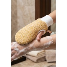 Hamur Yumuşak Banyo Kesesi Eldiven Yetişkin Duş Süngeri Hassas Vücut Lifi