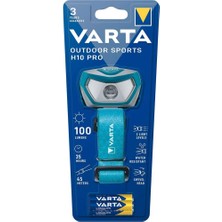 Varta 16650 Outdoor Sports H10 Pro Kafa Feneri