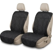 Markaflex 2 Adet Araba Ön Koltuk Evcil Hayvan Kedi Köpek Örtüsü Su Geçirmez