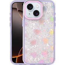 Akinco Iphone 14 Lumi Desenli Kapak - Mor