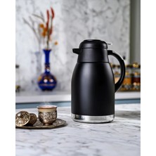 Penguen New Titanium 2 Litre Çift Katlı Çelik Termos Mandallı PNG-1093