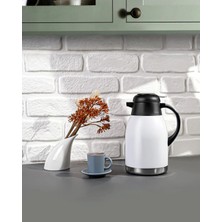 Penguen New Titanium 2 Litre Çift Katlı Çelik Termos Mandallı PNG-1093