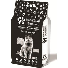 Magicsand Active Carbon İnce Taneli Kedi Kumu 10 Lt Koku Önleyici ve Topaklaşan Özellik