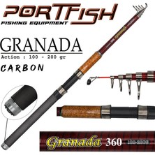 Portfish Granada Epoxy Sargılı Tele Kamışı 100-200 gr 3,00