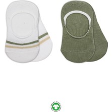 Naturion Szn1 2'li Penye Babet Silikon Çemberli Çorap 30102 Nil Beyaz Hnçr