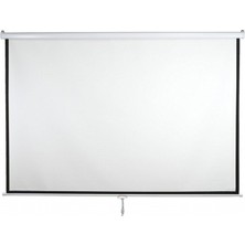 Codegen Ax-18 Storlu Projeksiyon Perdesi 180x180 Arkası Siyah Fonlu Duvar/Tavan Asılabilir