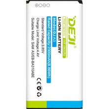 Deji Mucize Batarya 2300mAh Li-ion Samsung Galaxy A3 A310 (2016) Uyumlu Yüksek Performans