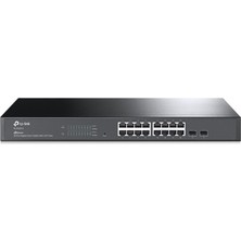 Omada Tp-Link SG2218P 16 Port Poe+ 10-100-1000 Mbps L2 Yönetilebilir Switch 2 SFP Port