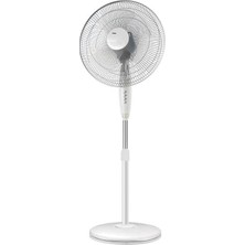 Raks Ayaklı Vantilatör 50 W Güçlü 3 Hız Kademeli 40 cm Çaplı Sessiz Çalışma Özellikli