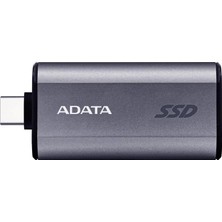 Adata 500Gb SC750 Taşınabilir Usb 3.2 Gen2 Type-C Ssd Harici Disk