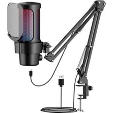 Dexim SM8 USB Kablolu RGB Mikrofon - DMK008