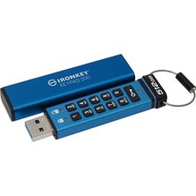 Kingston IKKP200-512GB 512GB IronKey Keypad 200, FIPS 140-3 Lvl 3 (Pending) Flash Bellek