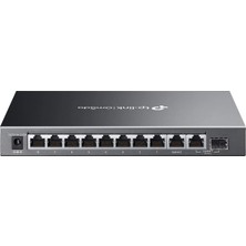 Omada Tp-Link ES210GMP 8 Port 10-100-1000 Poe+ Switch 1 Port Sfp + 1 Port Uplink Cloud Switch