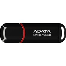 ADATA UV150-512GB USB3.2 Gen1 Black Flash Bellek