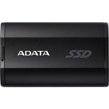 Adata 500GB SD810 Siyah Taşınabilir USB 3.2 Gen2  X2 Type-C SSD Harici Disk