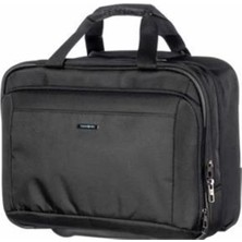 Samsonite  CM5-09-108 17.3" Guard IT 2.0 Tekerlekli Notebook Çantası Siyah (Uçak Kabin Boyu)