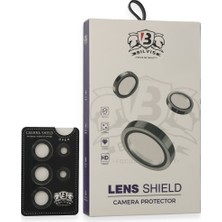 Naturion Szn1  Samsung Galaxy S25 Ultra Bilvis Titan Kamera Lens - Siyah Hnçr