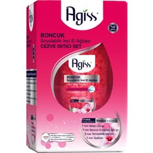 Agiss Cezve Isıtıcı Set ile 220 gr Boncuk Soyulabilir İnci El Ağdası Hassas Ciltler İçin Özel Ürün