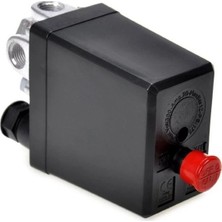 Buda Lazım Shop Bu Da Lazım 3 Yollu Kompresör Şalter Otomatigi 220 V Ayarlı Basınç Şalteri Soba & Isıtıcı Parça