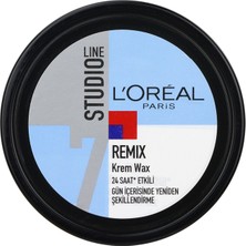 L'Oréal Paris Studioline Remix Krem Wax 150 ml 24 Saat Etkili Şekillendirme Özelliği ile
