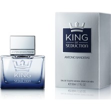 Antonio Banderas King Of Seduction Erkekler İçin  100 ml EDT Odunsu Ferah Koku Aromatik Hediye Seçeneği