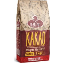 Marifet Alkalize Kakao 1 kg Koyu Renkli Pastacılık Sektörüne Özel Ürün