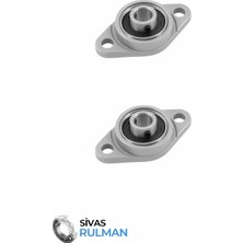 Sivas Rulman Kfl 001 Minyatür Yataklı Rulman 12MM 2 Adet