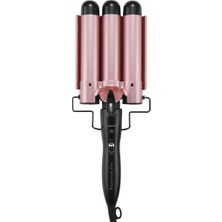 Taşınabilir Elektrikli Profesyonel 32MM 120W Su Dalgası Saç Maşası Rose Gold