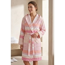 Daylife %100 Pamuk Gri Bornoz – Unisex, Yüksek Emiciliğe Sahip, Yumuşak Dokulu, Lüks Spa ve Otel Tipi Bornoz