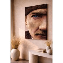 Photonom Başkomutan Mustafa Kemal Atatürk | Ev Dekorasyon Kanvas Tablo | Ev Hediyesi