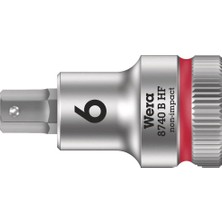 PowerA Wera 05003035001 8740 B Hf Zyklop Uç, Tutma Fonksiyonlu 3/8 Inç Tahrikli, 6, 6, 0 x 35 mm