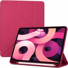 MobaxAksesuar Samsung Galaxy Tab A9 Plus 11INÇ X210 X215 X216 Kılıf Kalem Bölmeli Trifolding Case