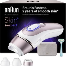 Braun Ipl Skin I·expert, Evde Lazerle Tüy Alma, App Ile, Çanta, Gillette Venus, 3 Başlık, PL7321