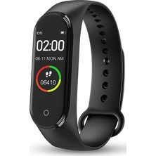 Fulltech M4 Akıllı Bileklik 0,96 inç Ekran ile Android iOS Uyumlu Sağlık Takibi Özellikleri