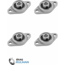 Sivas Rulman Kfl 001 Minyatür Yataklı Rulman 12MM 4 Adet