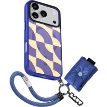 Laut iPhone 17 Pro Manyetik Desenli Kılıf – Magsafe Uyumlu Tpu/pc Premium Koruma Mor