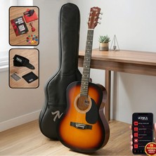 Midex RG-530SB Kaliteli Gün Batımı 40 İnç Akustik Gitar Seti 4/4 Yetişkin