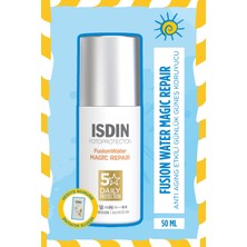Isdin Isdın Fotoprotector Fusion Water Magic Repair SPF50 50ML | Cilt Esnekliğini Destekleyici Yüz Güneş Kremi